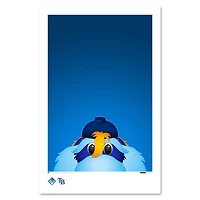 Tampa Bay Rays 11" x 17" Minimalist Raymond Wall Art