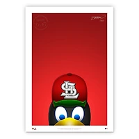 St. Louis Cardinals 14" x 20" Minimalist Fredbird Mascot Wall Art