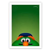 Boston Red Sox 24" x 32" Minimalist Boston Red Sox Mascot Wall Art