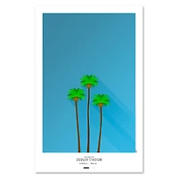 Los Angeles Dodgers 11" x 17" Minimalist Dodger Stadium Premium Wall Art
