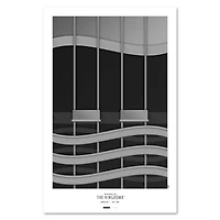 Seattle Mariners 11" x 17" Minimalist Kingdome Wall Art
