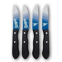 Woodrow Los Angeles Dodgers 4-Piece Stainless Steel Steak Knife Set