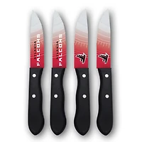 Woodrow Atlanta Falcons 4-Piece Stainless Steel Steak Knife Set