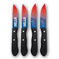 Woodrow Buffalo Bills 4-Piece Stainless Steel Steak Knife Set
