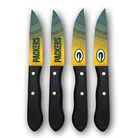 Woodrow Green Bay Packers 4-Piece Stainless Steel Steak Knife Set