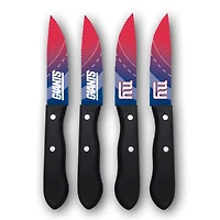 Woodrow New York Giants 4-Piece Stainless Steel Steak Knife Set