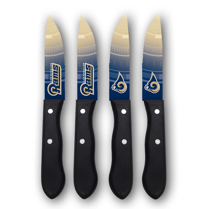 Woodrow Los Angeles Rams 4-Piece Stainless Steel Steak Knife Set