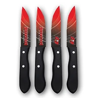 Woodrow Tampa Bay Buccaneers 4-Piece Stainless Steel Steak Knife Set