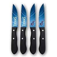 Woodrow Tennessee Titans 4-Piece Stainless Steel Steak Knife Set