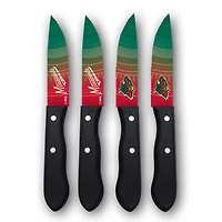 Woodrow Minnesota Wild 4-Piece Stainless Steel Steak Knife Set