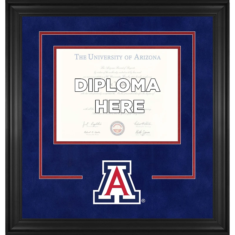 Arizona Wildcats Deluxe 8.5" x 11" Diploma Frame with Team Logo