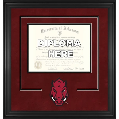 Arkansas Razorbacks Deluxe 8.5" x 11" Diploma Frame with Team Logo