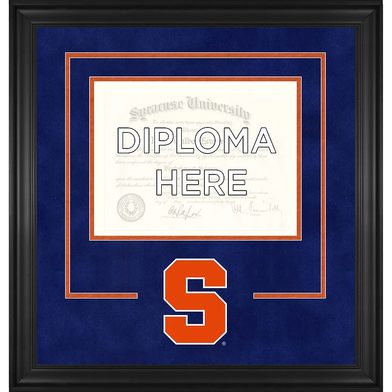 Syracuse Orange Deluxe 8.5" x 11" Diploma Frame with Team Logo