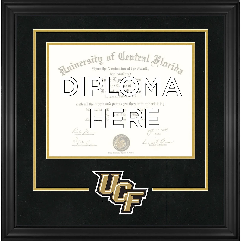 UCF Knights Deluxe 11" x 14" Diploma Frame with Team Logo