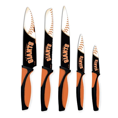 Woodrow San Francisco Giants 5-Piece Stainless Steel Cutlery Knife Set