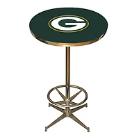 Green Green Bay Packers Pub Table