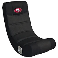 Black San Francisco 49ers Video Chair with Bluetooth