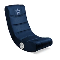 Blue Dallas Cowboys Video Chair with Bluetooth
