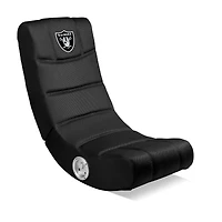 Black Las Vegas Raiders Video Chair with Bluetooth