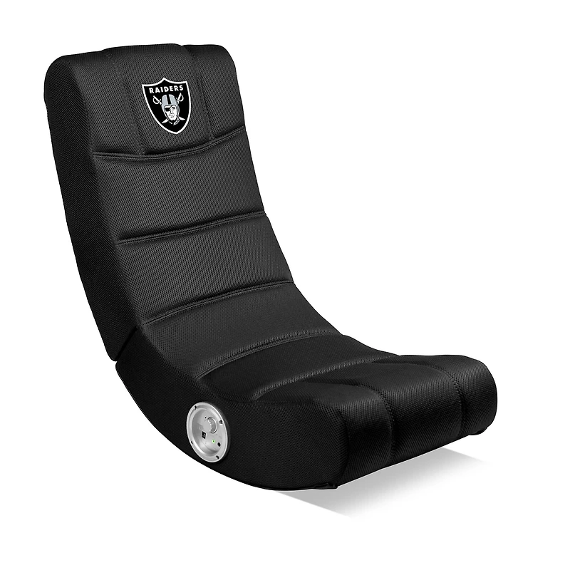 Black Las Vegas Raiders Video Chair with Bluetooth