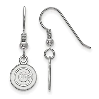 Women's Chicago Cubs Sterling Silver Extra-Small Dangle Earrings