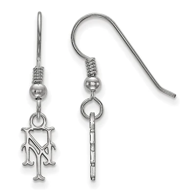 Women's New York Mets Sterling Silver Extra-Small Dangle Earrings