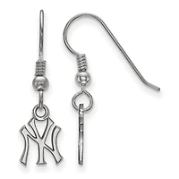 Women's New York Yankees Sterling Silver Extra-Small Dangle Earrings