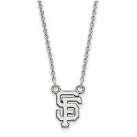 Women's San Francisco Giants Small Sterling Silver Pendant Necklace