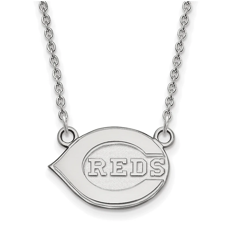 Women's Cincinnati Reds Small Logo Sterling Silver Pendant Necklace