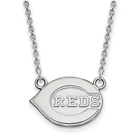Women's Cincinnati Reds Small Logo Sterling Silver Pendant Necklace