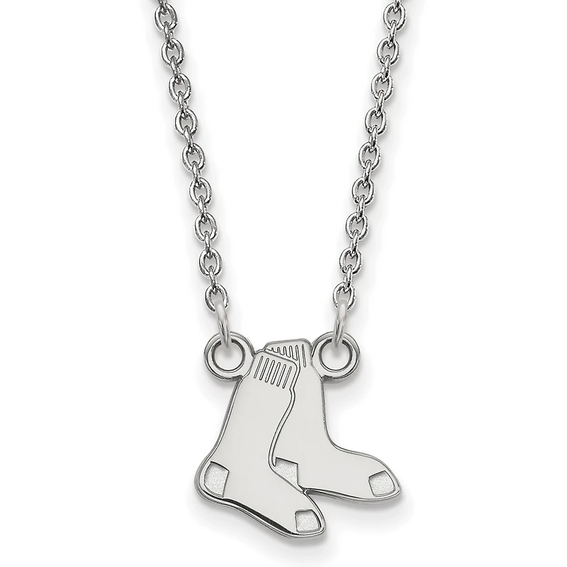 Women's Boston Red Sox Small Logo Sterling Silver Pendant Necklace
