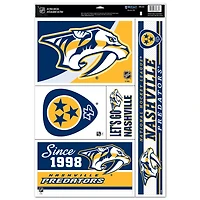 WinCraft Nashville Predators 11" x 17" Ultra Decal Sheet