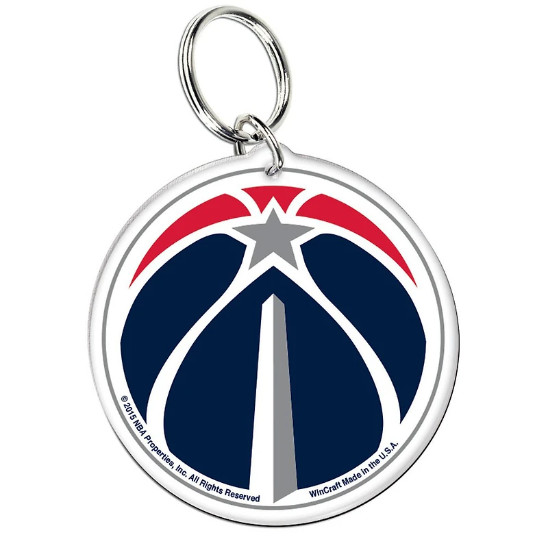 WinCraft Washington Wizards Logo High Definition Keychain