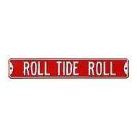 Crimson Alabama Crimson Tide 6" x 36" College Ave Team Street Sign