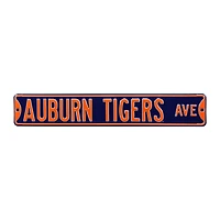 Navy Auburn Tigers 6" x 36" College Ave Street Sign