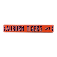Orange Auburn Tigers 6" x 36" College Ave Team Street Sign