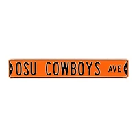 Oklahoma State Cowboys 6" x 36" College Ave Street Sign