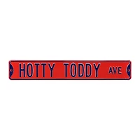 Red Ole Miss Rebels 6" x 36" College Ave Team Street Sign