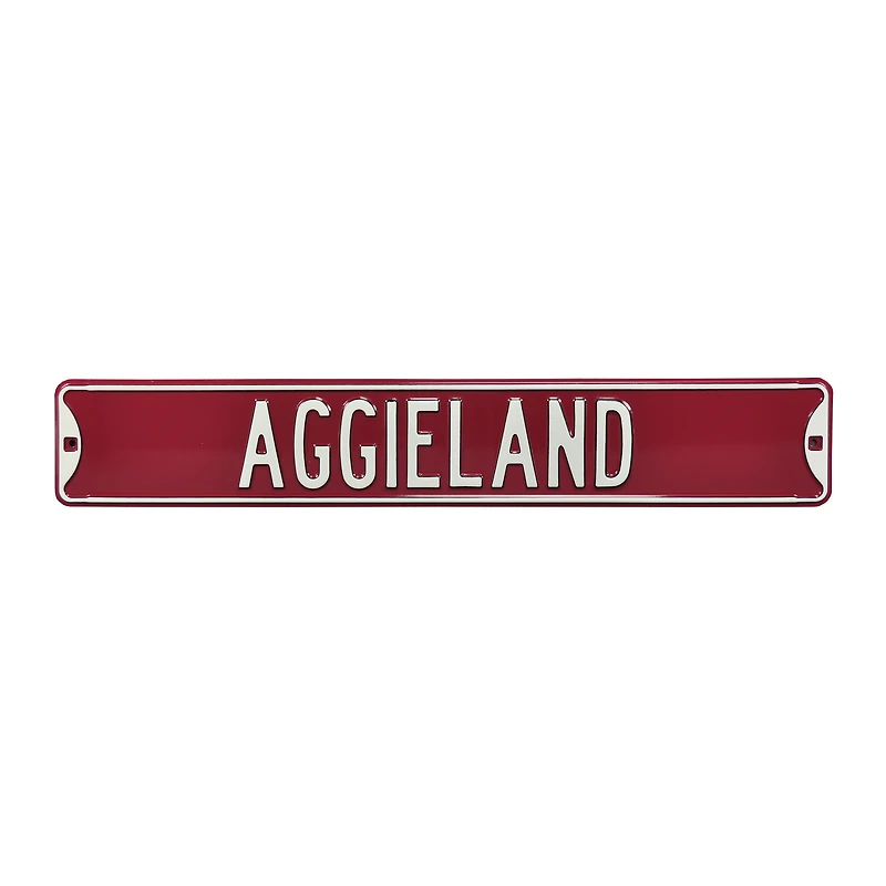 Maroon Texas A&M Aggies 6" x 36" College Ave Street Sign