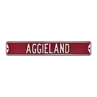 Maroon Texas A&M Aggies 6" x 36" College Ave Street Sign