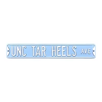 Carolina Blue North Carolina Tar Heels 6" x 36" College Ave Street Sign