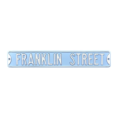 Carolina Blue North Carolina Tar Heels 6" x 36" College Ave Embossed Street Sign
