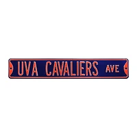 Navy Virginia Cavaliers 6" x 36" College Ave Street Sign