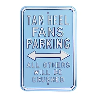 Carolina Blue North Carolina Tar Heels 12" x 18" Team College Parking Sign