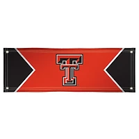 Red Texas Tech Red Raiders 2' x 6' Vinyl Logo Horizontal Banner