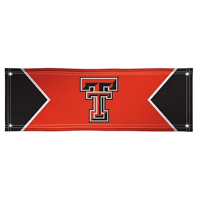 Red Texas Tech Red Raiders 2' x 6' Vinyl Logo Horizontal Banner