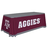 Maroon Texas A&M Aggies 6' Silver Table Cloth