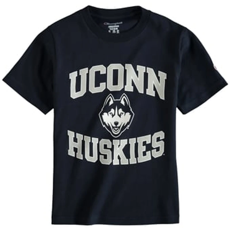 Youth Champion Navy UConn Huskies Circling Team Jersey T-Shirt