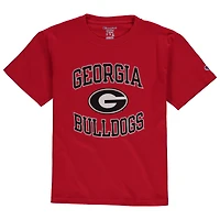 Youth Champion Red Georgia Bulldogs Circling Team Jersey T-Shirt