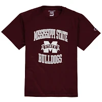Youth Champion Maroon Mississippi State Bulldogs Circling Team Jersey T-Shirt